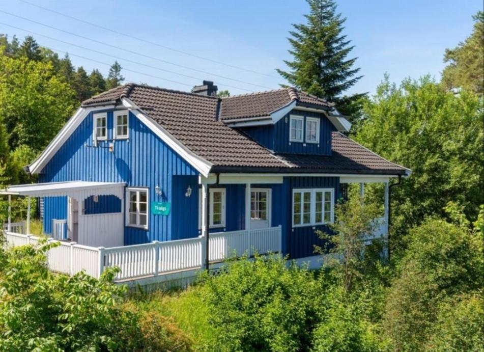 Blue House Brevik Porsgrunn Lägenhet Exteriör bild
